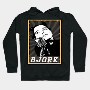 80s Style Bjork Hoodie